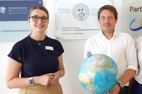 Prof. Dr. Rembert Koczulla und Dr. Tessa Schneeberger